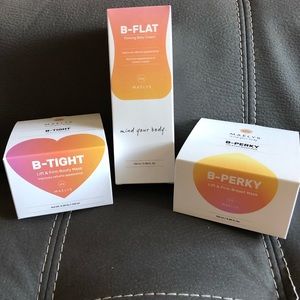 Maelys Btight Bflat and Bperky lotions
